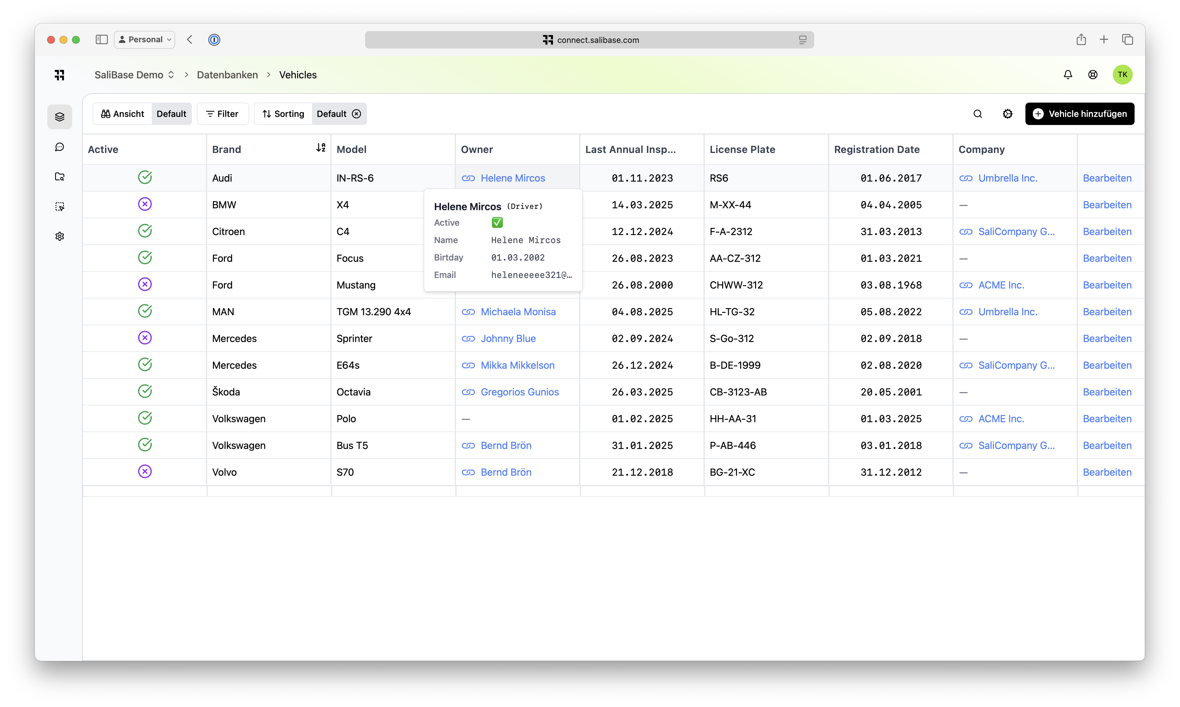salibase screenshot